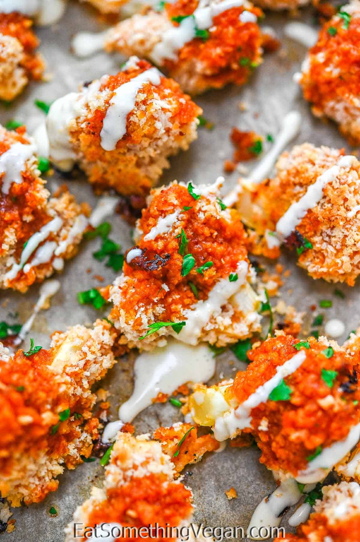 Crunchy Cauliflower Bites Eat Something Vegan