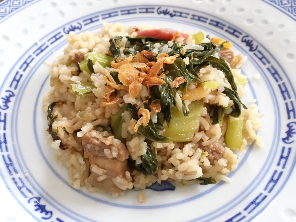 Chinese Mixed Rice with Mustard Greens Eat the Wind