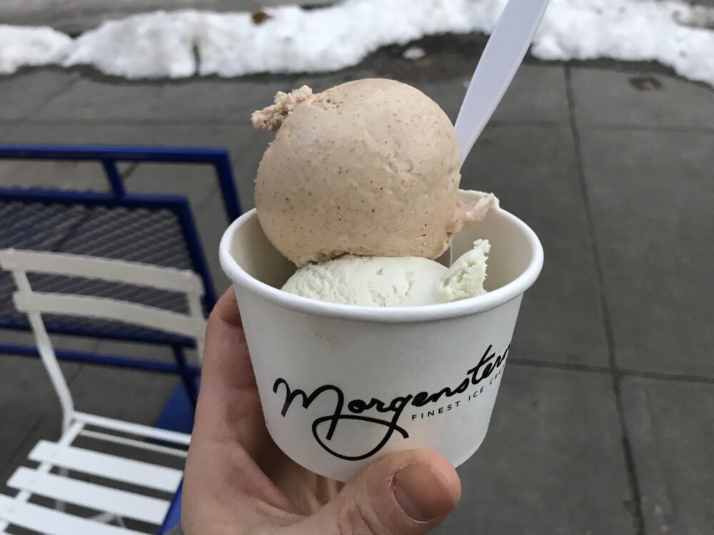 DISH OF THE WEEK Burnt Sage Ice Cream at FINEST ICE