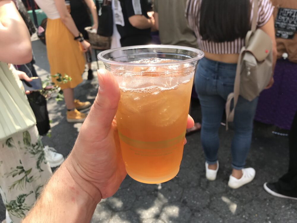 DISH OF THE WEEK Detox Brew from TWEEFONTEIN HERB FARM at UNION SQUARE GREEMARKET Eat This NY