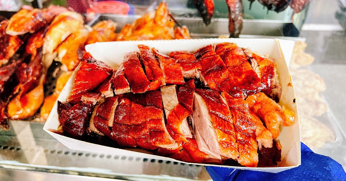 香香烤鴨飯｜嘉義美食的港式燒臘便當美食，外食族便當首選！