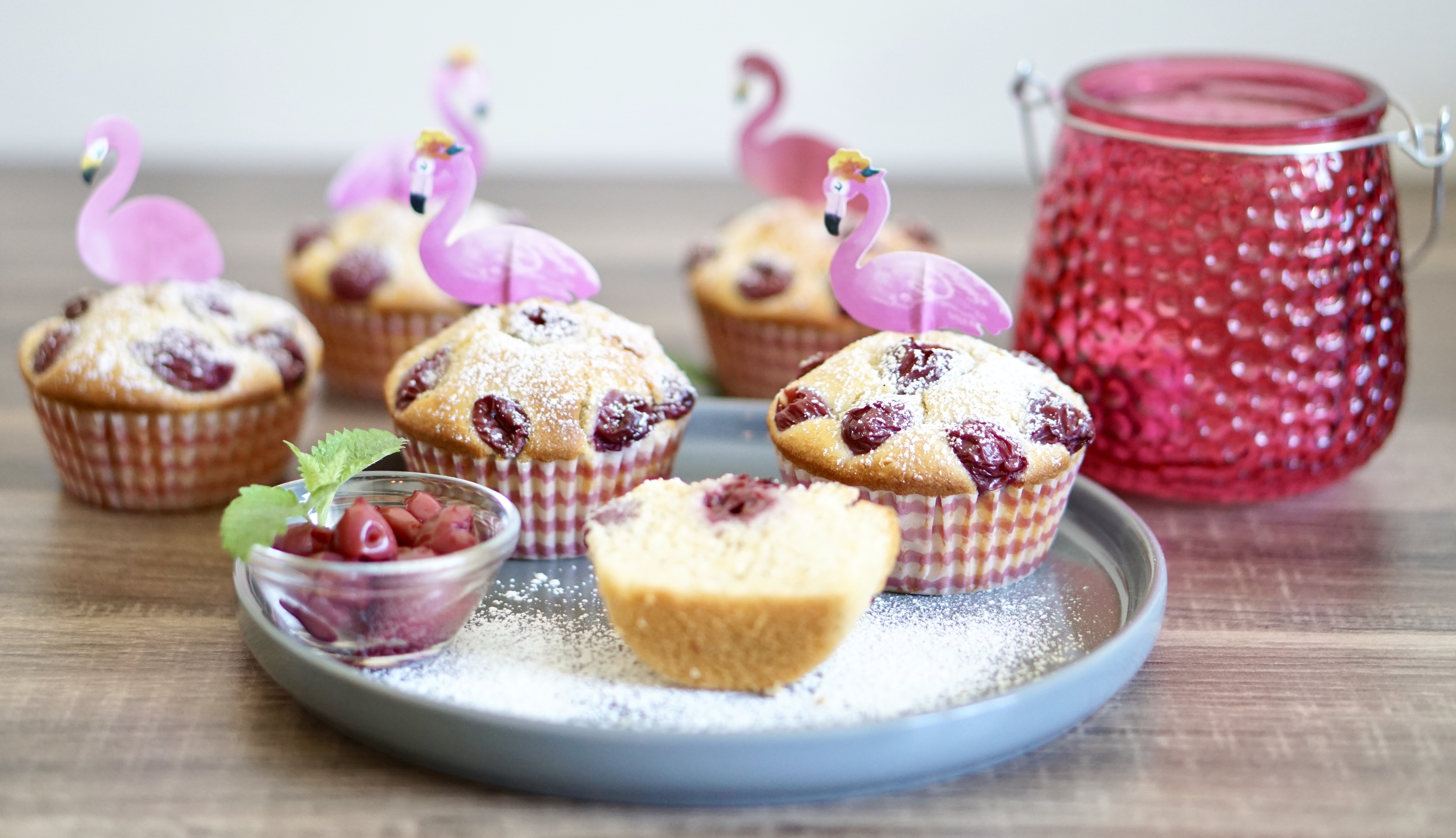 KirschMuffins / glutenfreihistaminarmlaktosefrei
