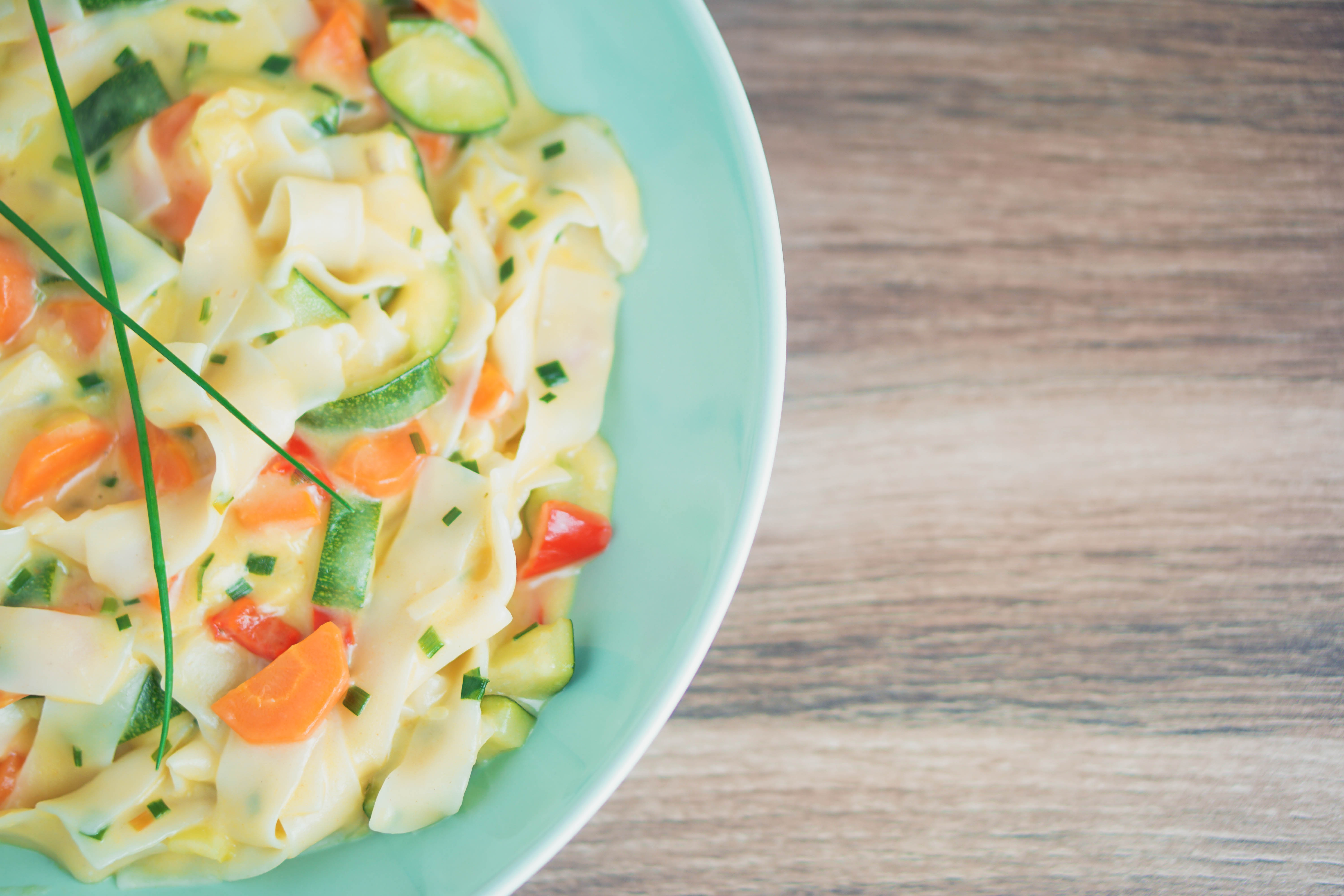 einfache, schnelle vegane OnePotPasta mit Kokosmilch