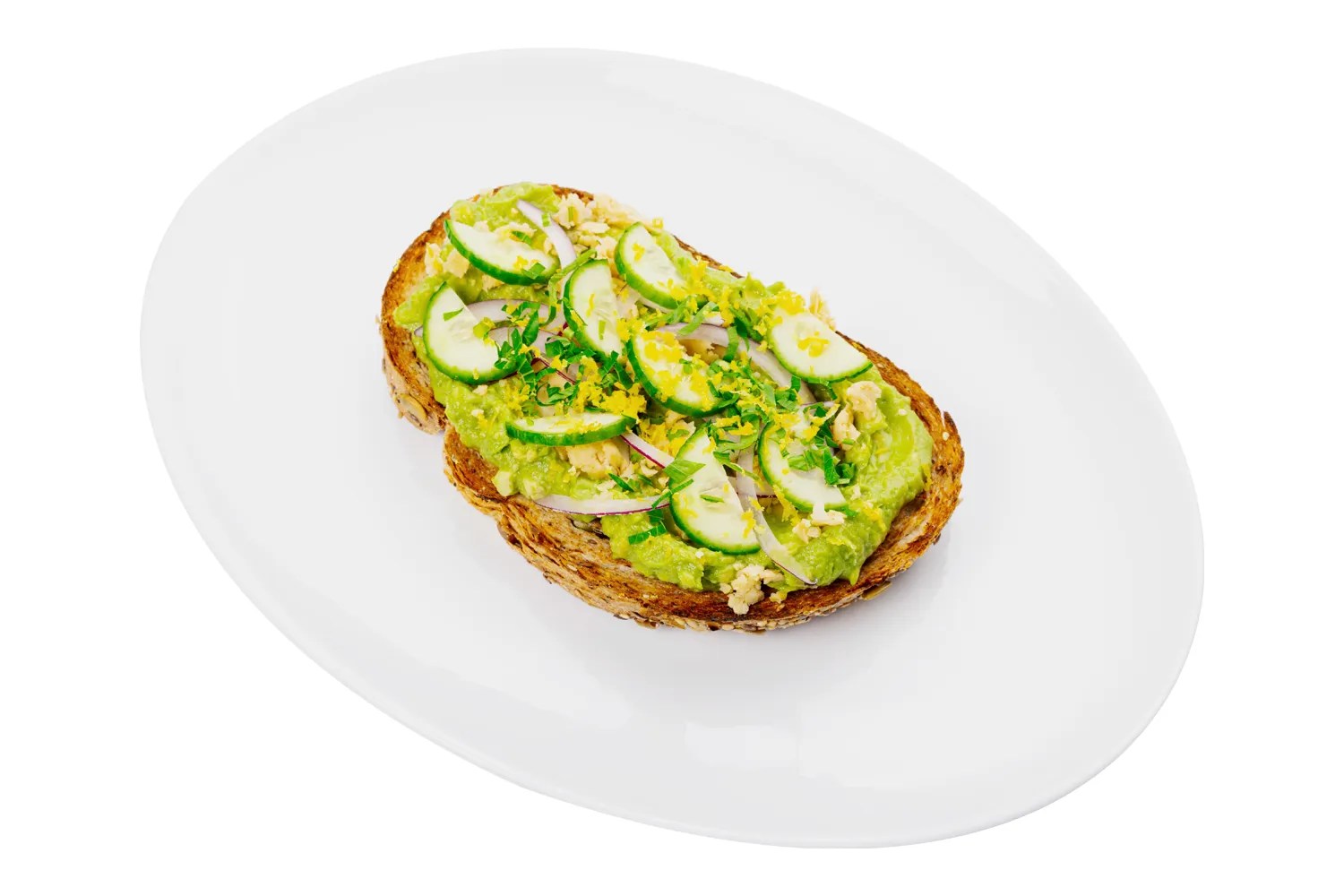 Open Faced Avocado Toasts Urban Press