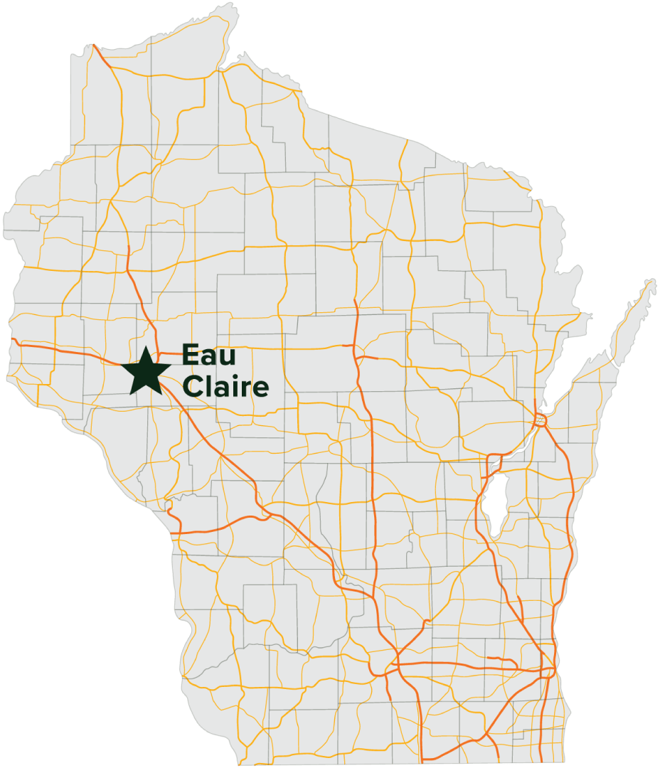 Eau Claire WI Location & Climate Information