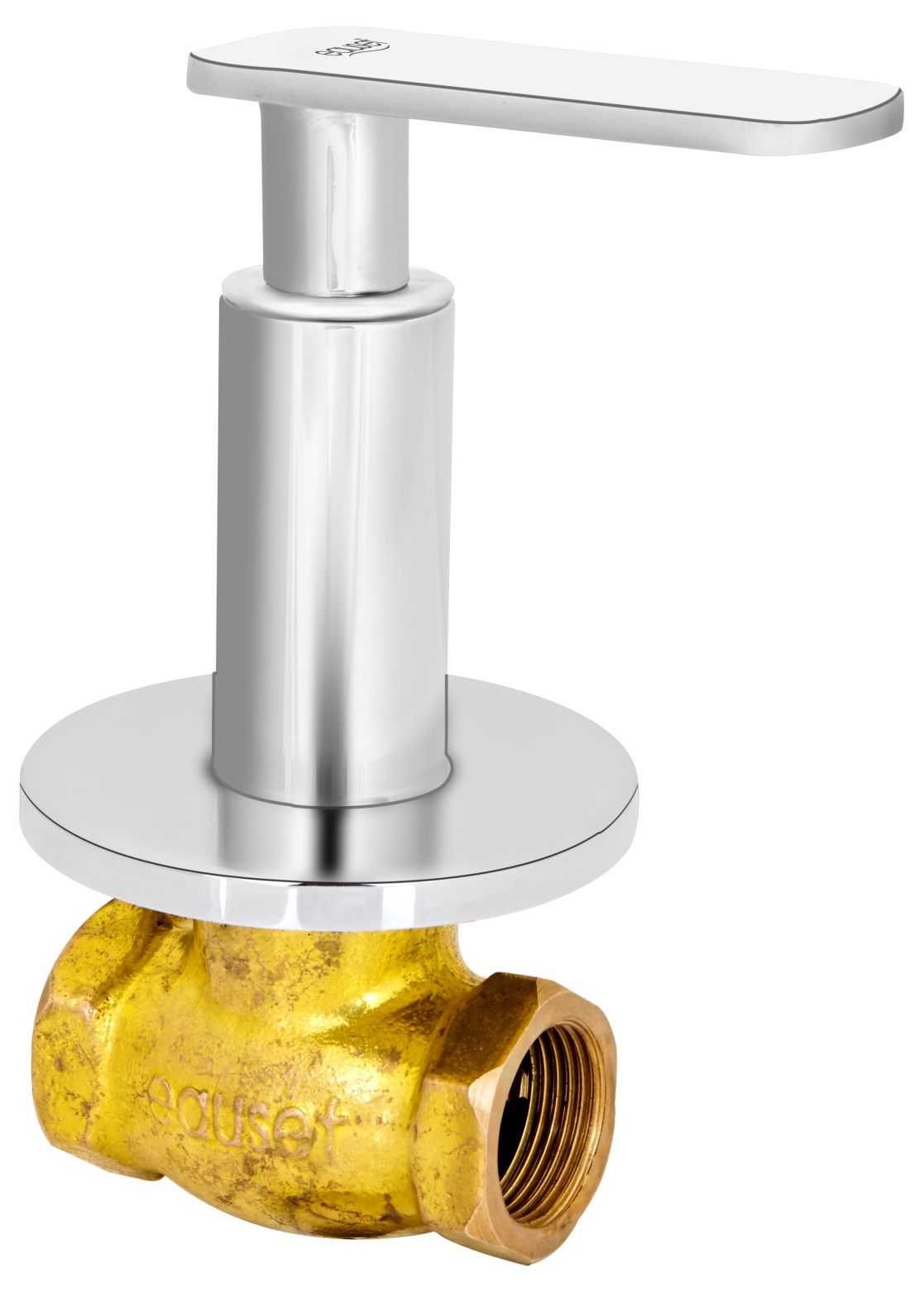 Concealed Stop Cock 20mm with Wall Flange EausetLuxury Faucets