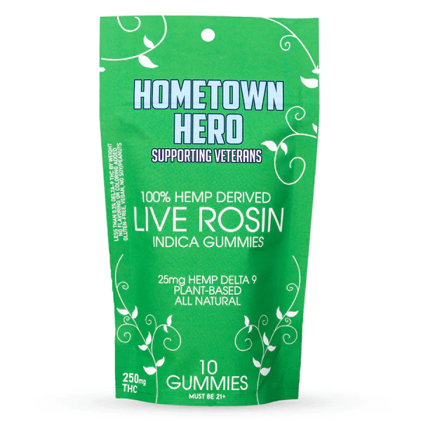 Hometown Hero Delta 9 Live Rosin Gummies East Atlanta Village Smoke