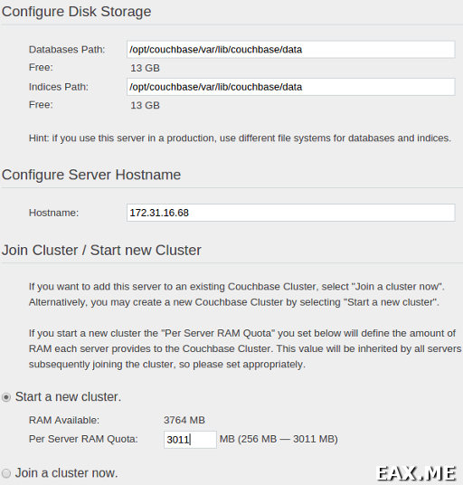 Как я поднимал Couchbaseкластер в Амазоне Записки программиста