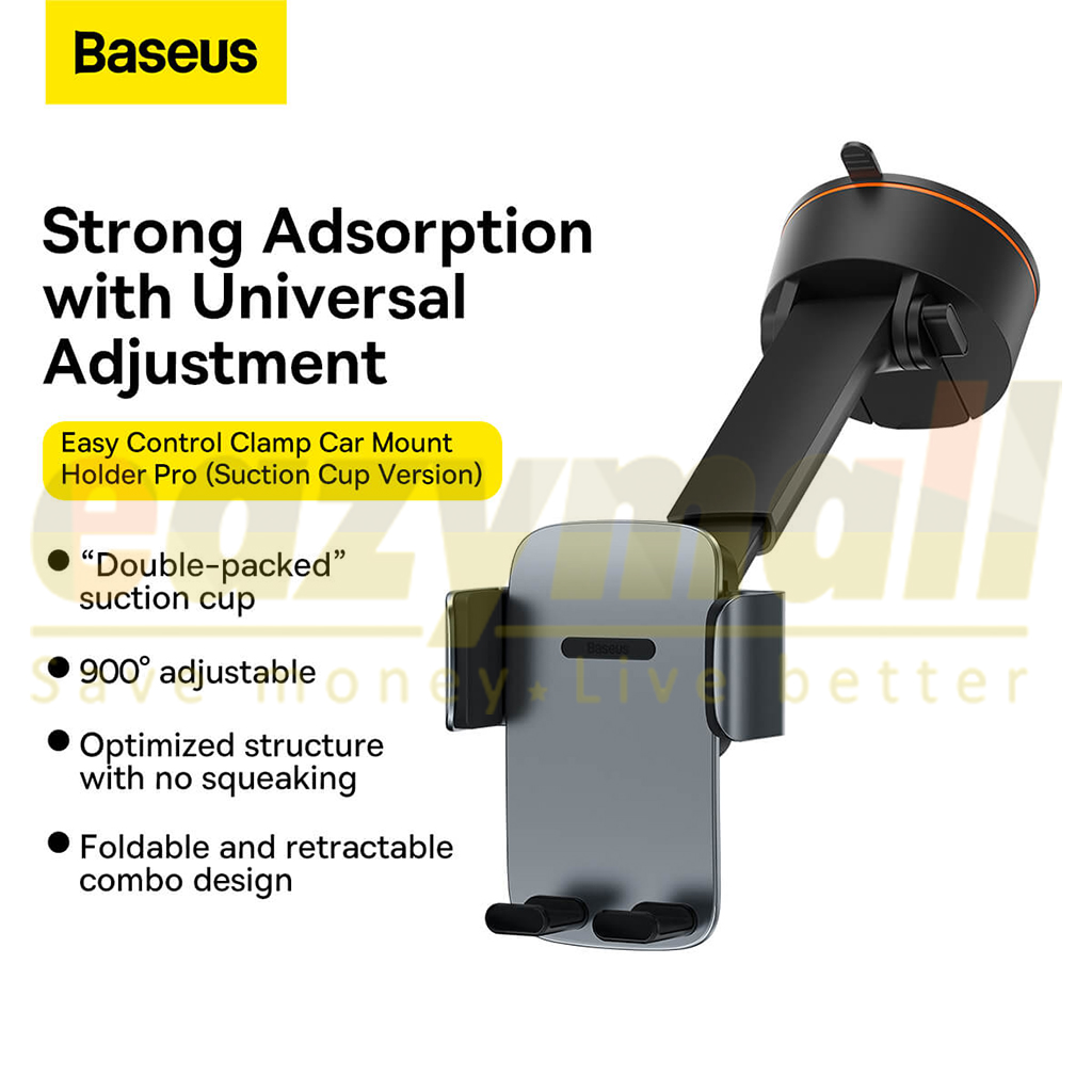 BASEUS EASY CONTROL CLAMP CAR MOUNT HOLDER PRO Eazymall
