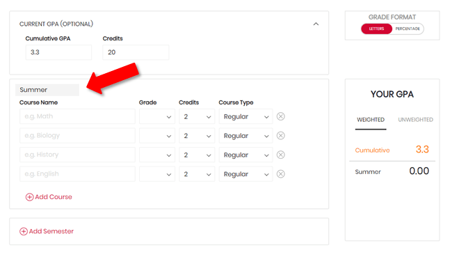 Gpa Calculator Clemson 2 / How to use the semester/cumulative gpa