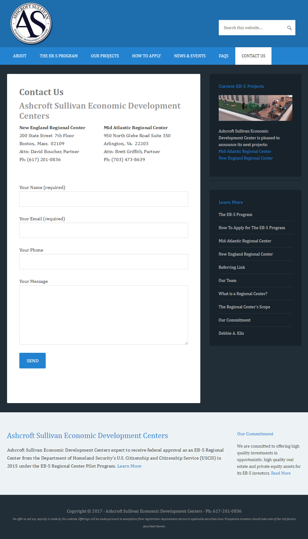 Ashcroft/Sullivan/Baybridge MidAtlantic Economic Development Center