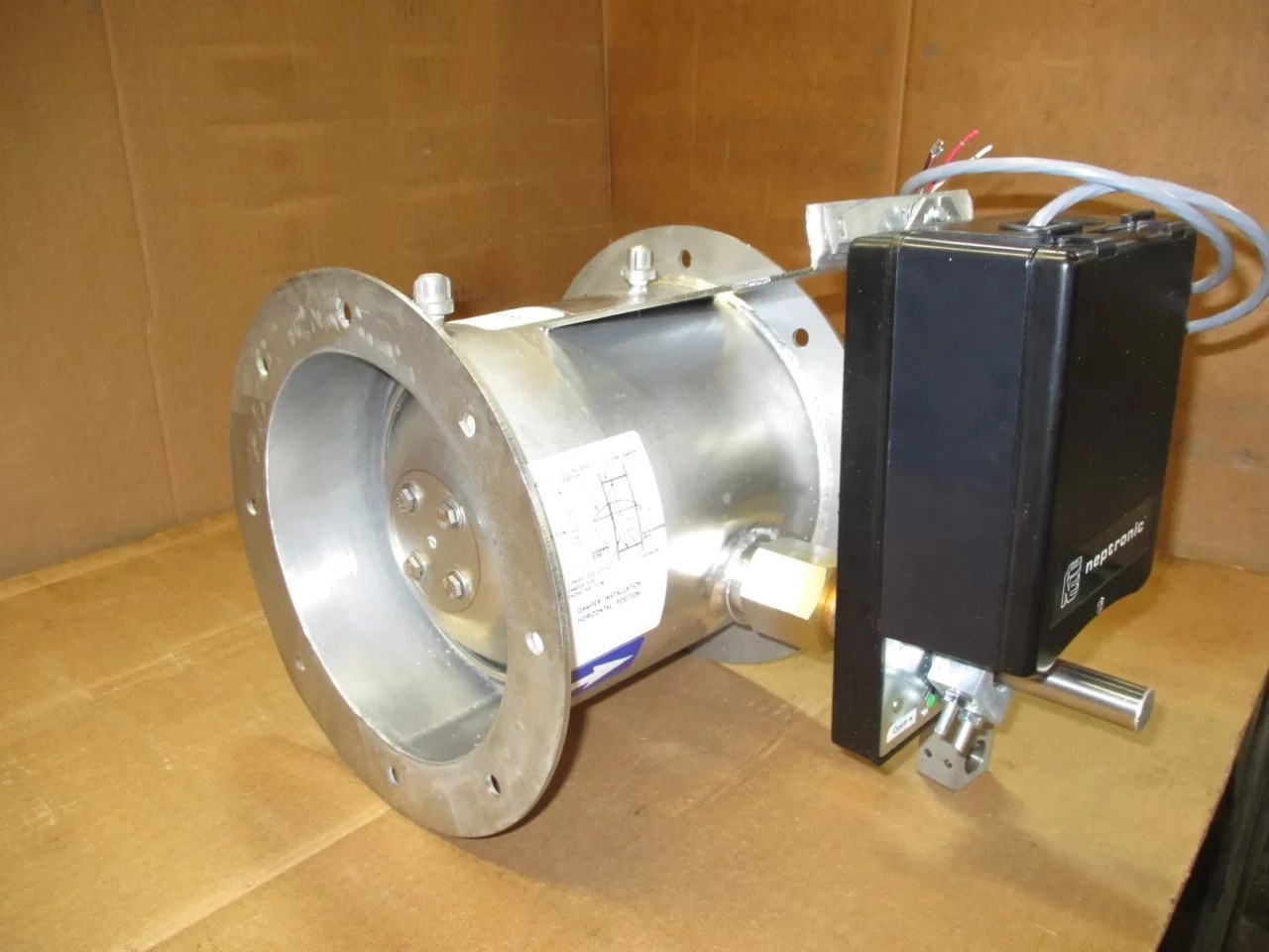 Bubble Tight Damper Hospital Ward Isolation EB Air Control