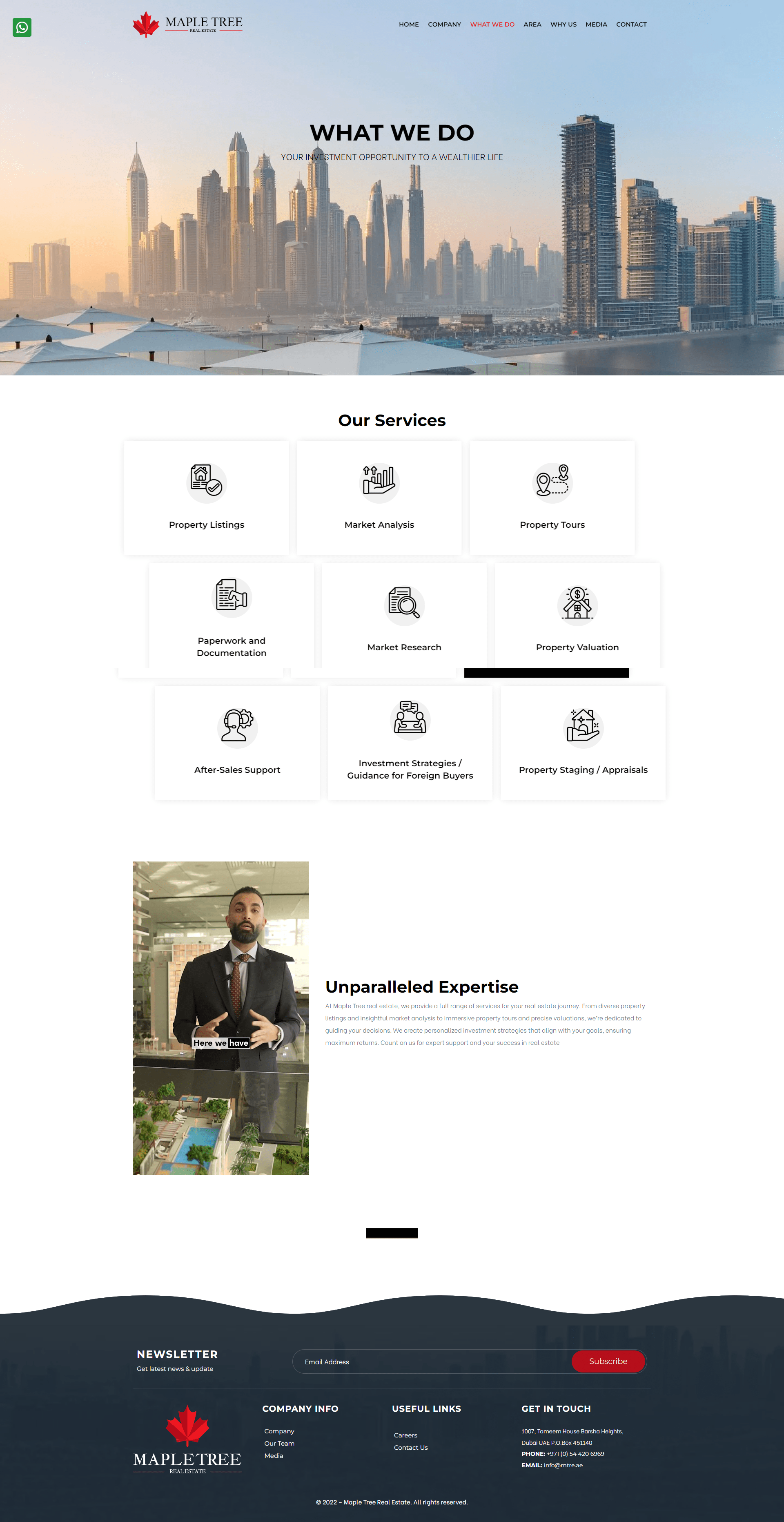 Maple Tree Realestate Ebani Advertising