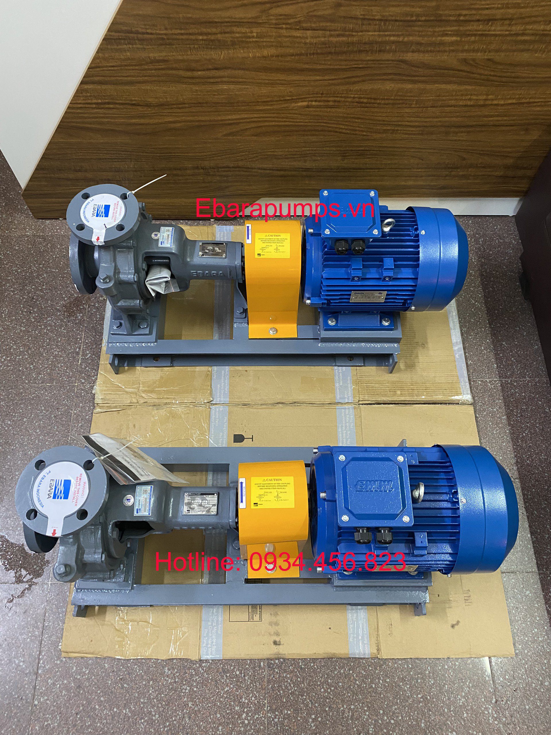 Máy bơm đầu rời Ebara 100 x 80 FSGA công suất 11kw