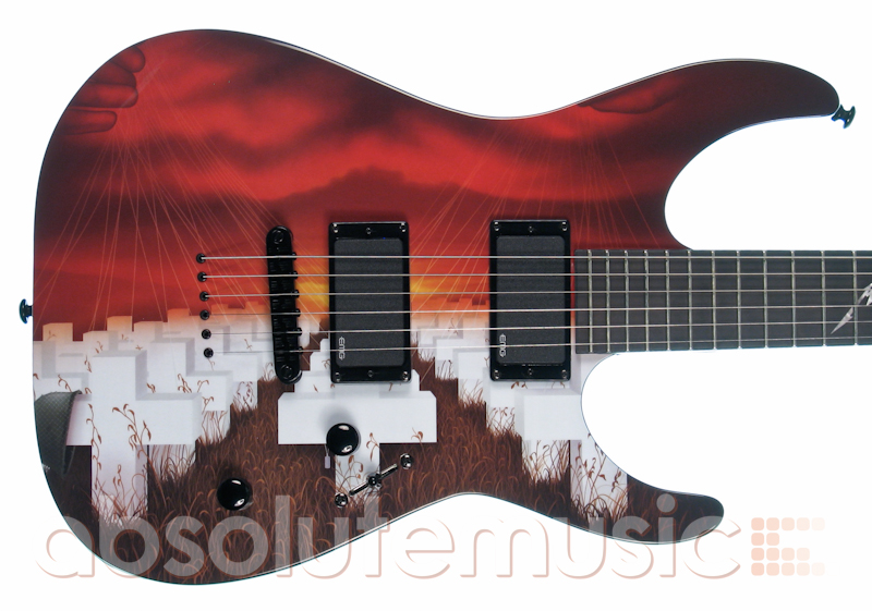 ESP Ltd Master Of Puppets Metallica Graphic Electric Guitar (PreOwned