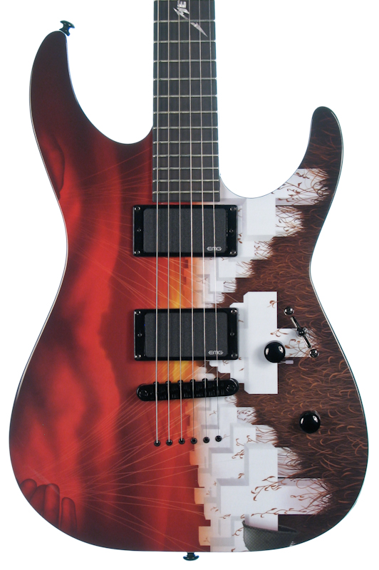 ESP Ltd Master Of Puppets Metallica Graphic Electric Guitar (PreOwned