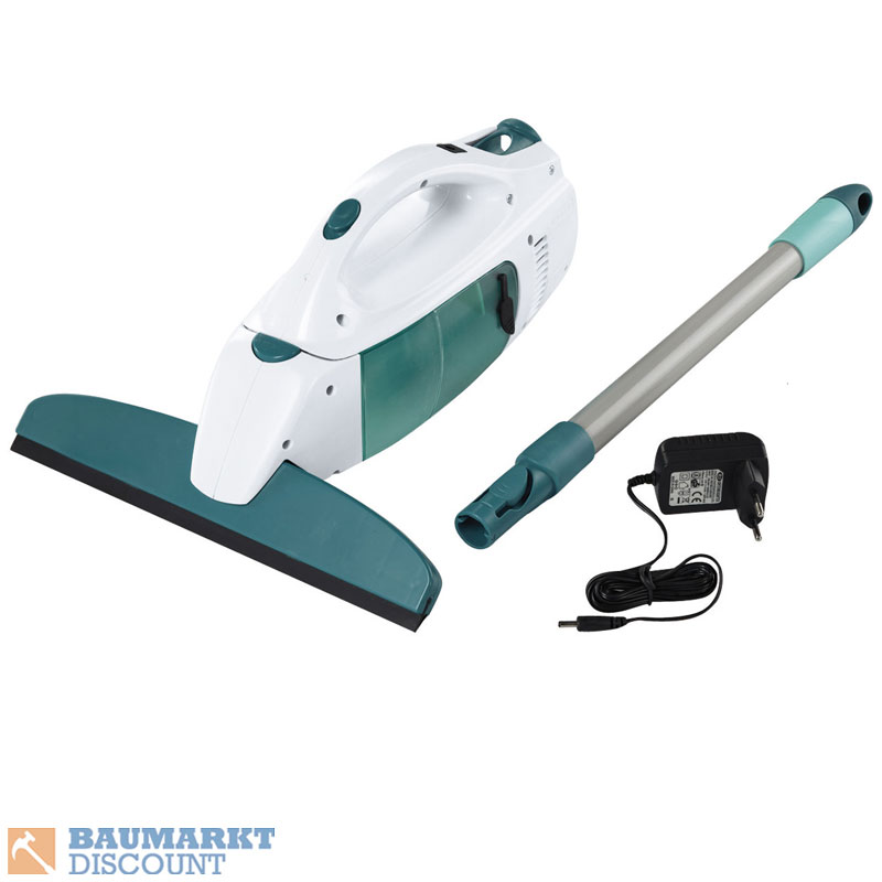 LEIFHEIT FENSTERSAUGER MIT Stiel Nr. 51114 Akku Fensterreiniger EUR 49