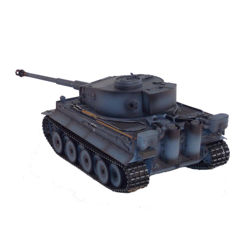 RC Panzer Tiger 1 mit Metallunterwanne Frühe Version IR Grau Torro eBay