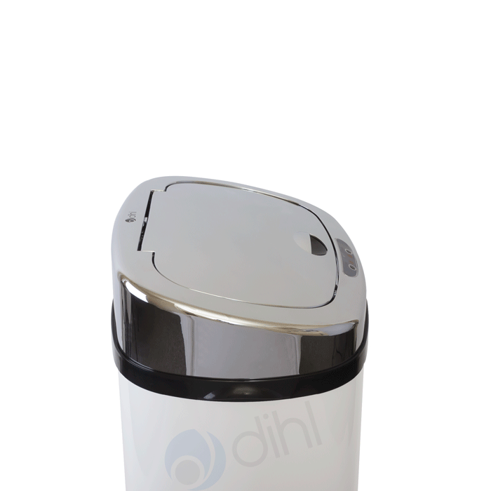 Dihl 30L 42L 50L Rectangle Cream Sensor Kitchen Waste Dust Bin