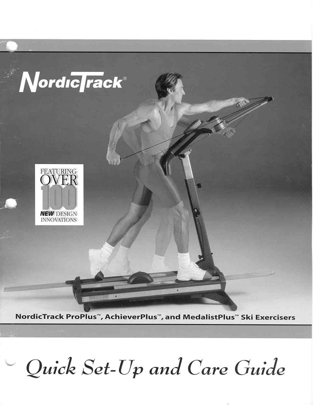 MINTNORDICTRACK/ NORDIC TRACK PRO PLUS SKIER/ SKI MACHINEW/Monitor