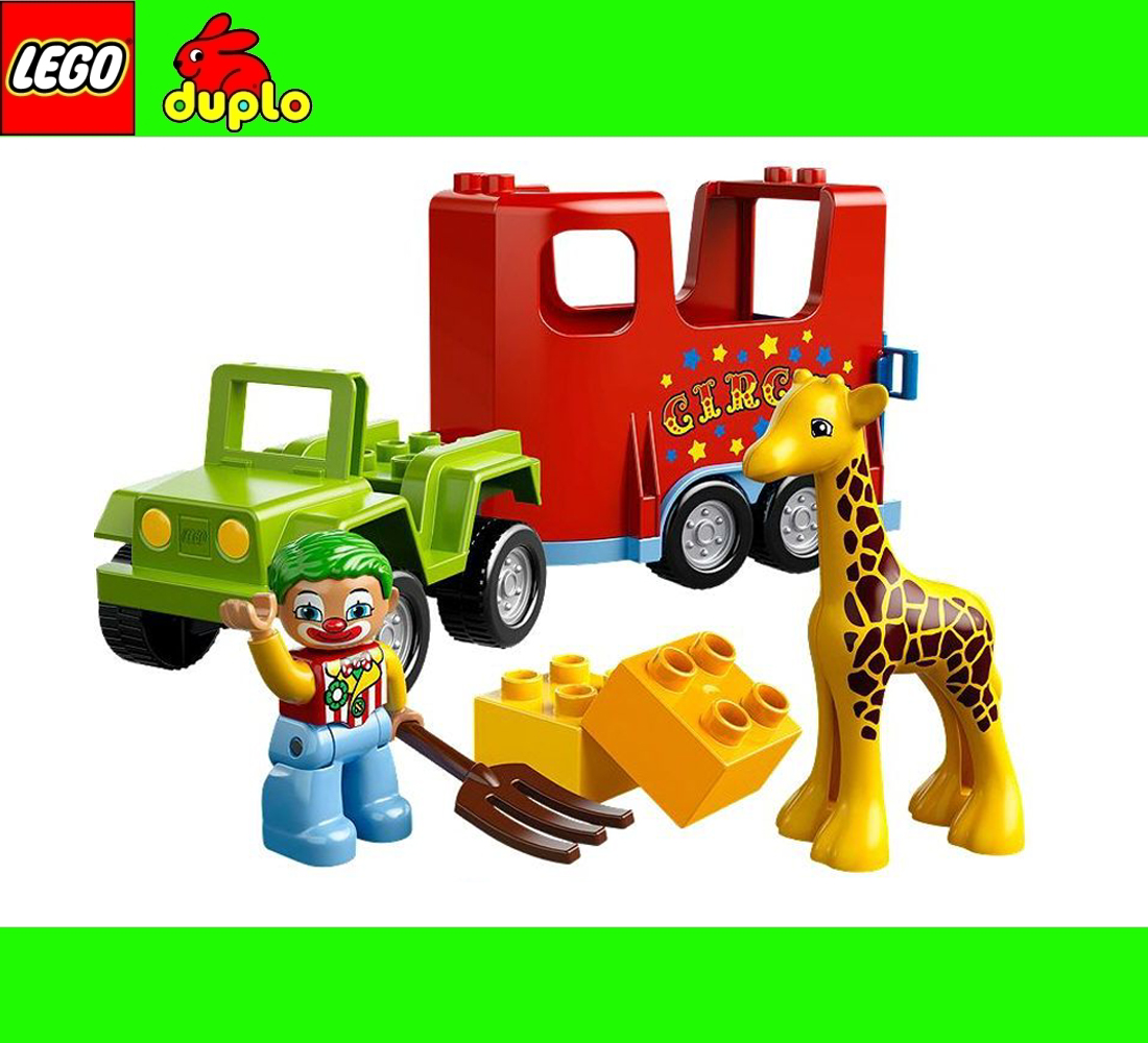 NEU LEGO DUPLO 10550 Zirkustransporter Zirkus LKW Giraffe Clown eBay
