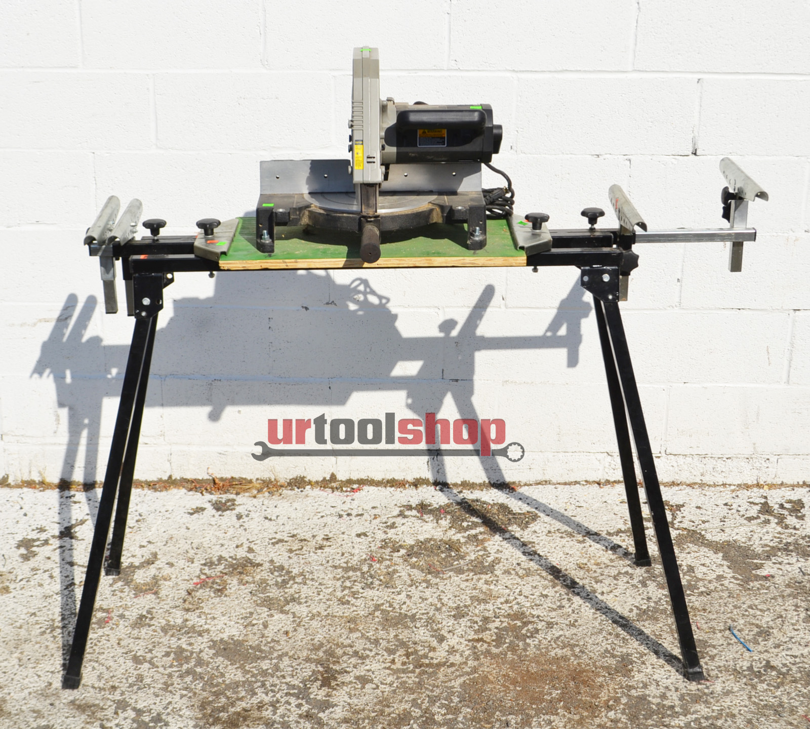 Porter Cable Model 7700 Miter Saw And Wolfcraft Stand 97791 eBay