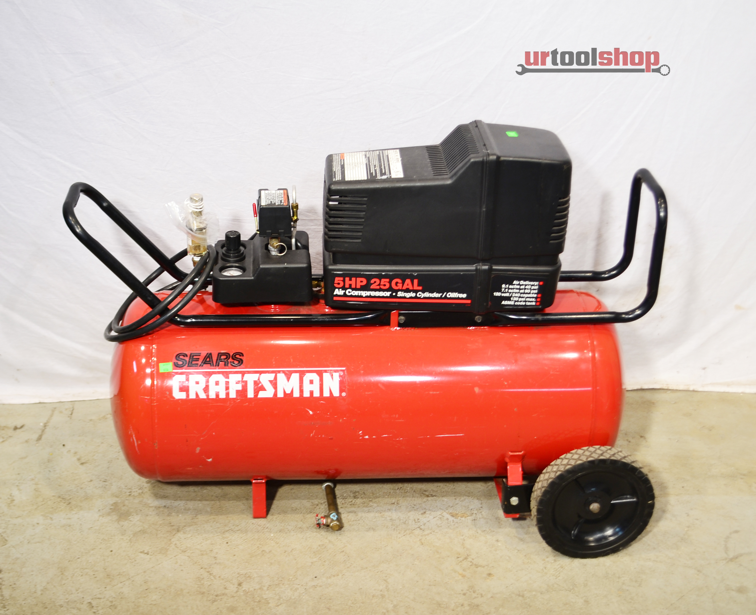 CRAFTSMAN 5 HP 25 Gallon Air Compressor Model 919.16500 45364 eBay