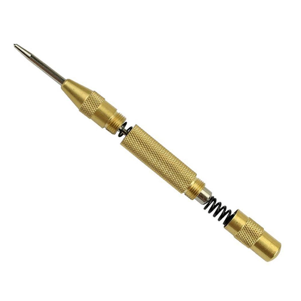 Durable Automatic Center Punch With Brass Handle Hand Tool B98B eBay