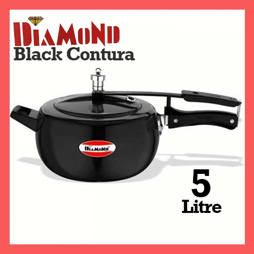 Diamond Black Pressure Cooker 5 Liter EBazar Nepal 2023