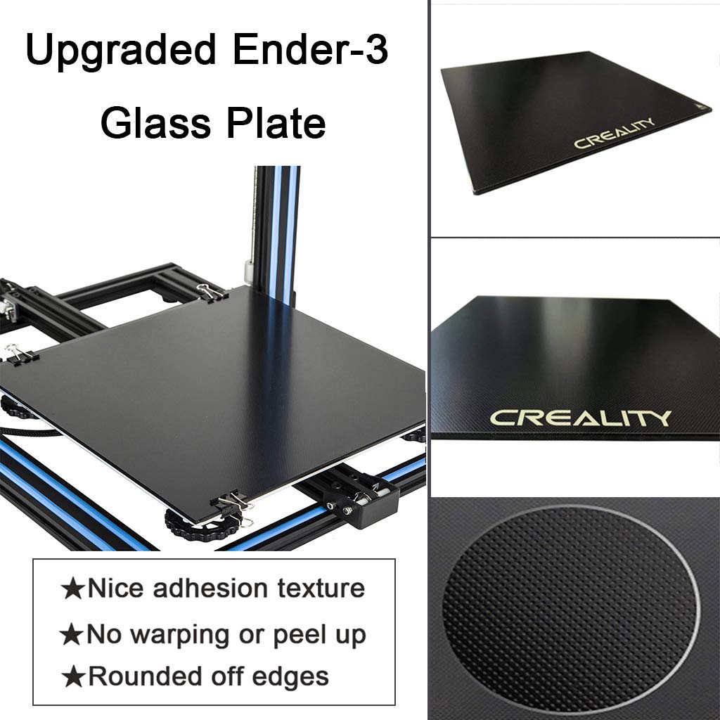 Creality3D Ender 3 Carbon Silicon Crystal Glass Bed Upgrade East Bird