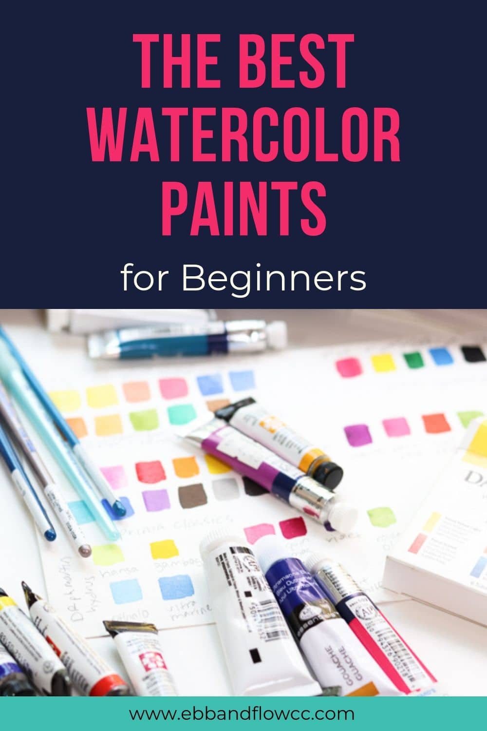 The Best Watercolor Paints for Beginners Ebb and Flow Creative Co
