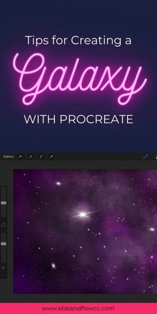 Procreate Galaxy Tutorial Ebb and Flow Creative Co