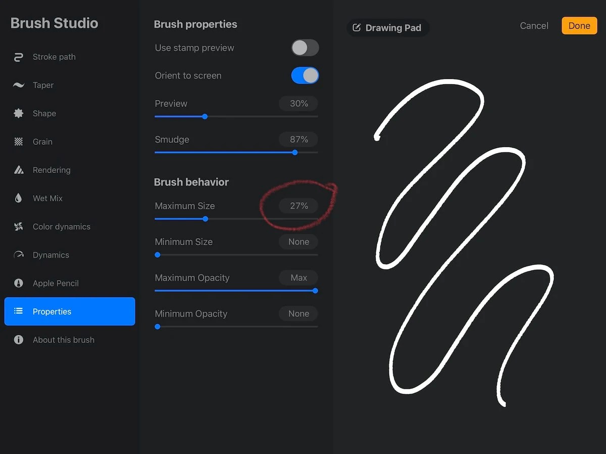 How to Make a Procreate Pencil Brush Ebb and Flow Creative Co