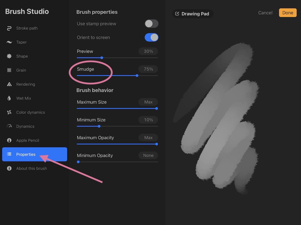 How to Blend on Procreate Ebb and Flow Creative Co