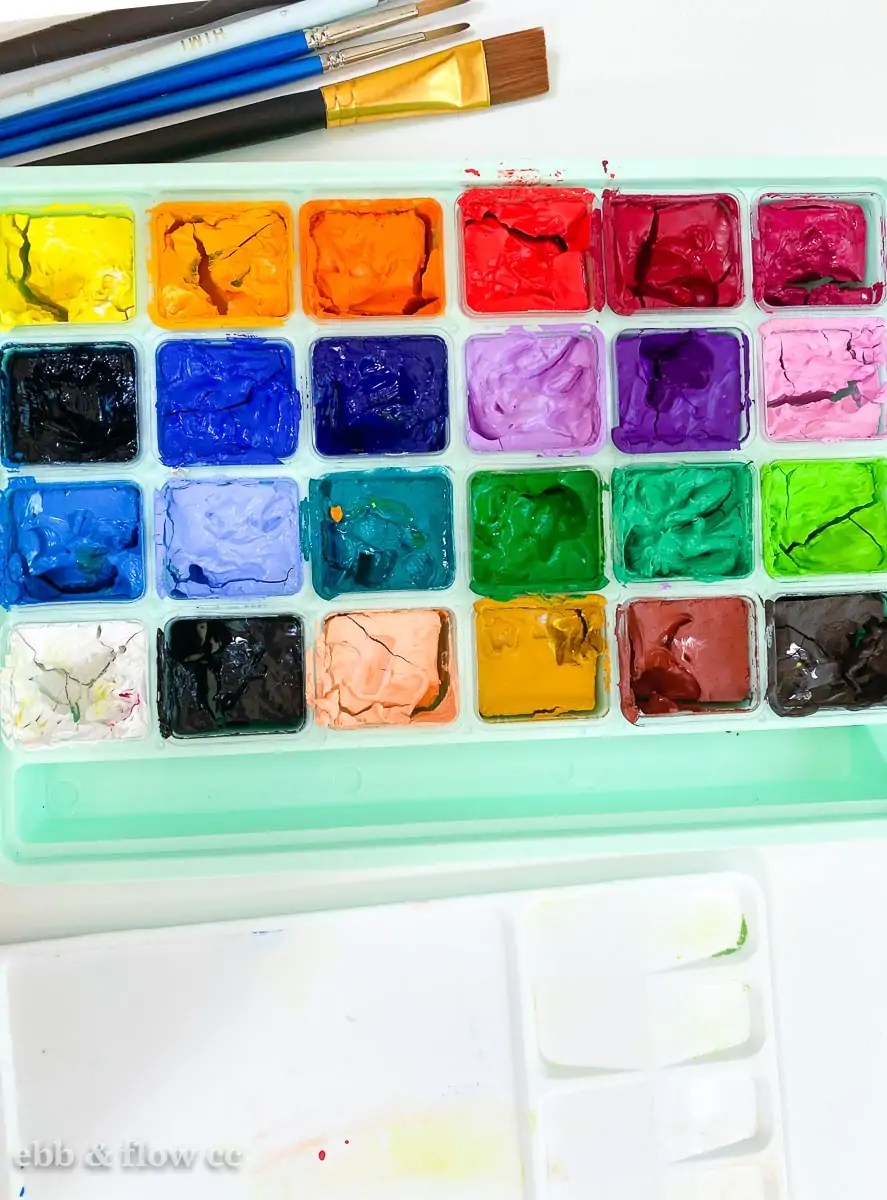 Easy Tips for Mixing Gouache Paint Colors Ebb and Flow Creative Co