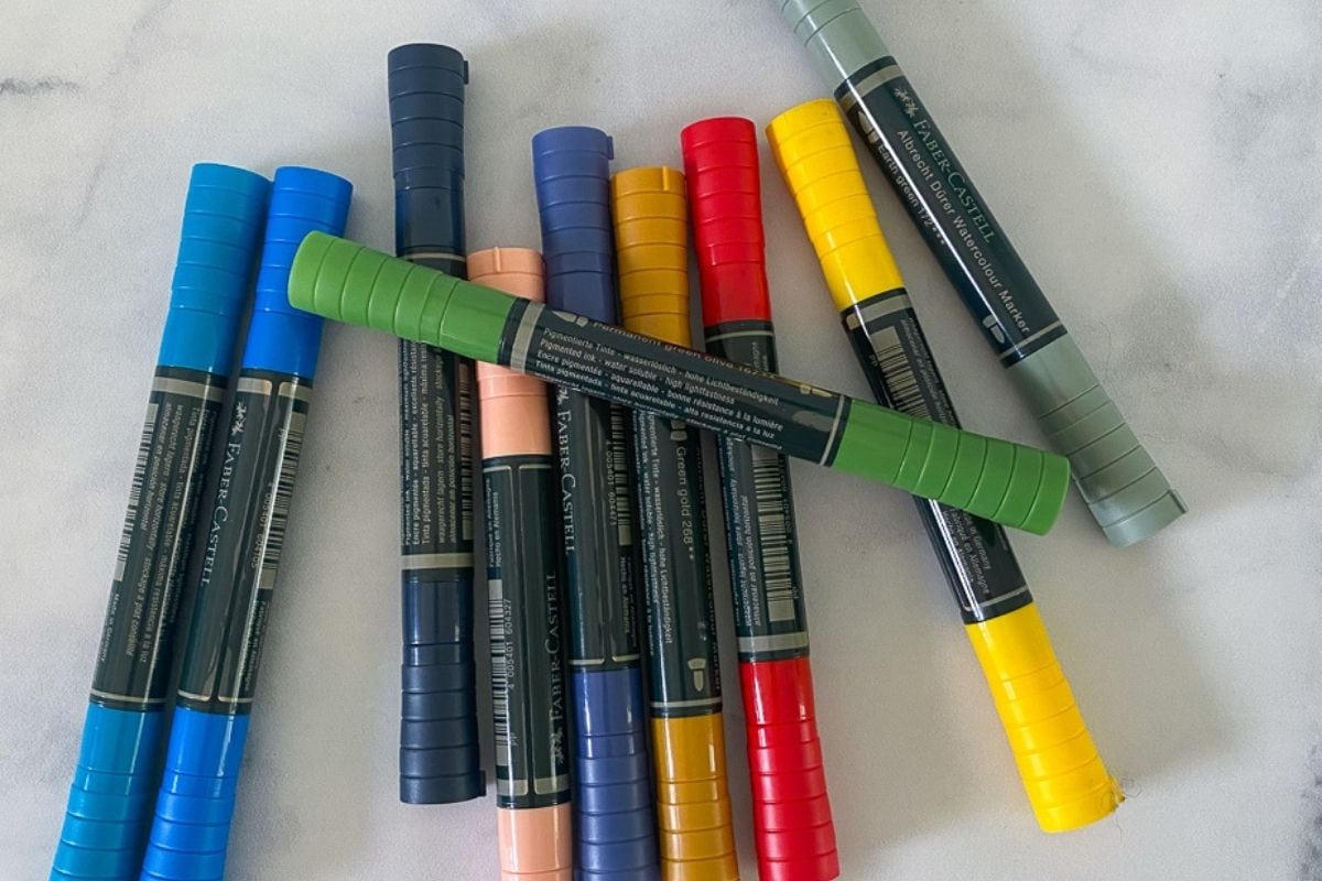 How to Use Watercolor Markers Ebb and Flow Creative Co