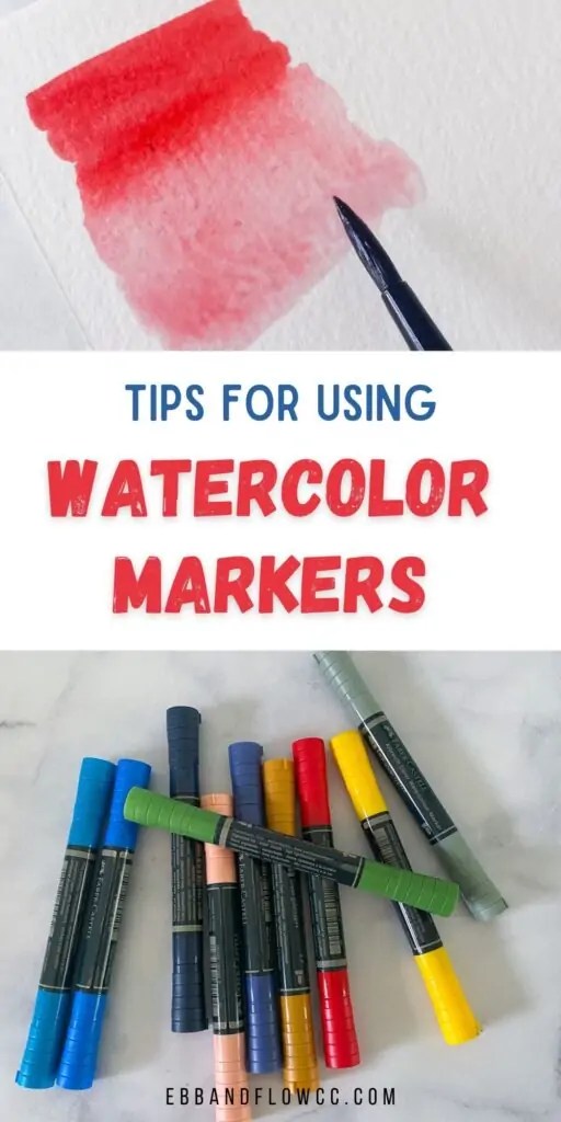 How to Use Watercolor Markers Ebb and Flow Creative Co