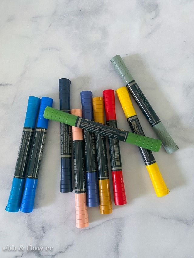 watercolor marker tips story Ebb and Flow Creative Co