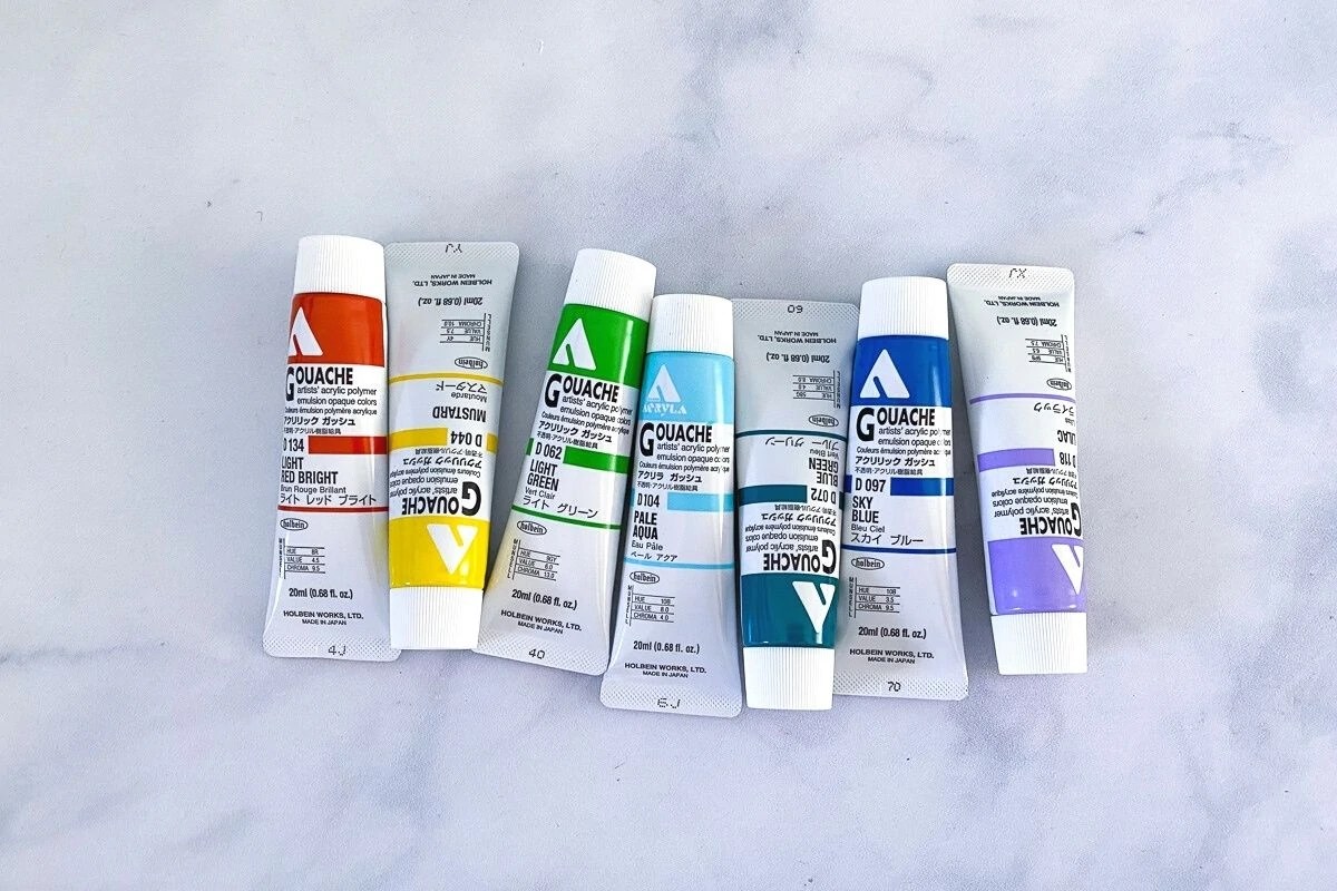 Easy Tips for Mixing Gouache Paint Colors Ebb and Flow Creative Co