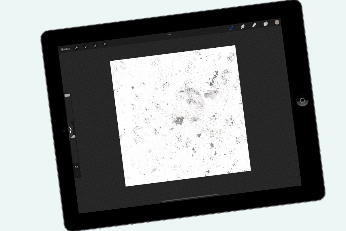 How to Make a Texture Brush for Procreate Ebb and Flow Creative Co