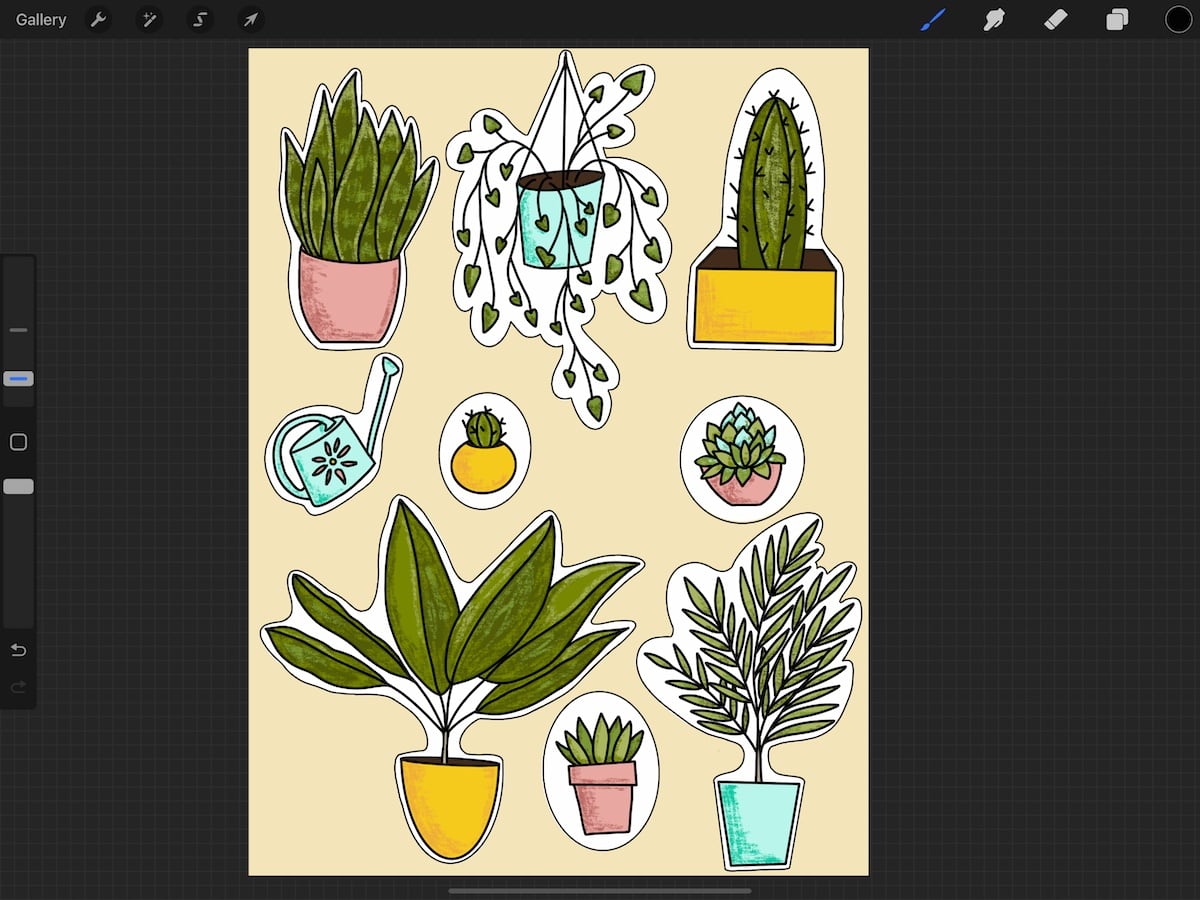 How to Make Stickers with Procreate Ebb and Flow Creative Co