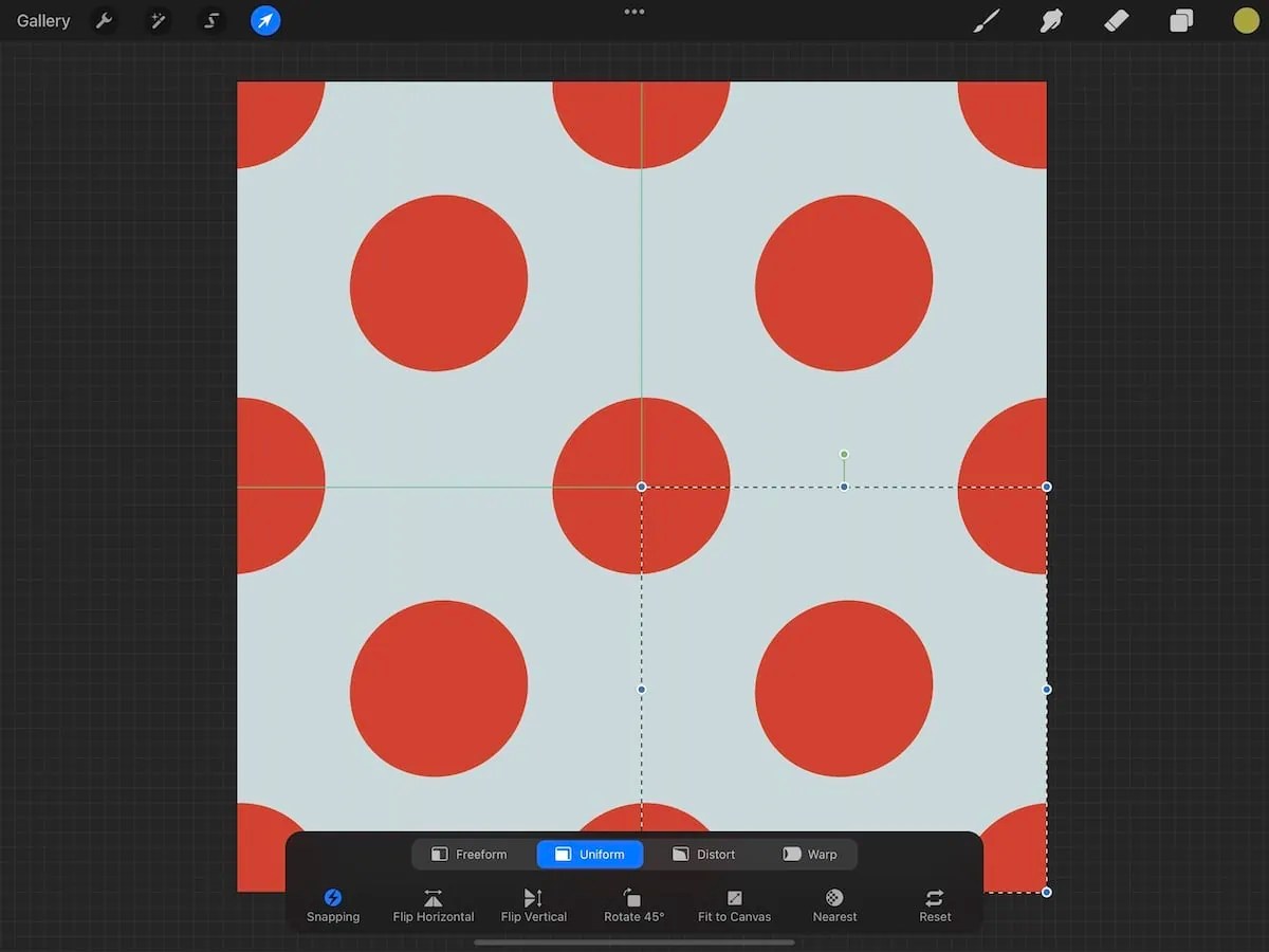 How to Make a Repeating Pattern in Procreate Ebb and Flow Creative Co