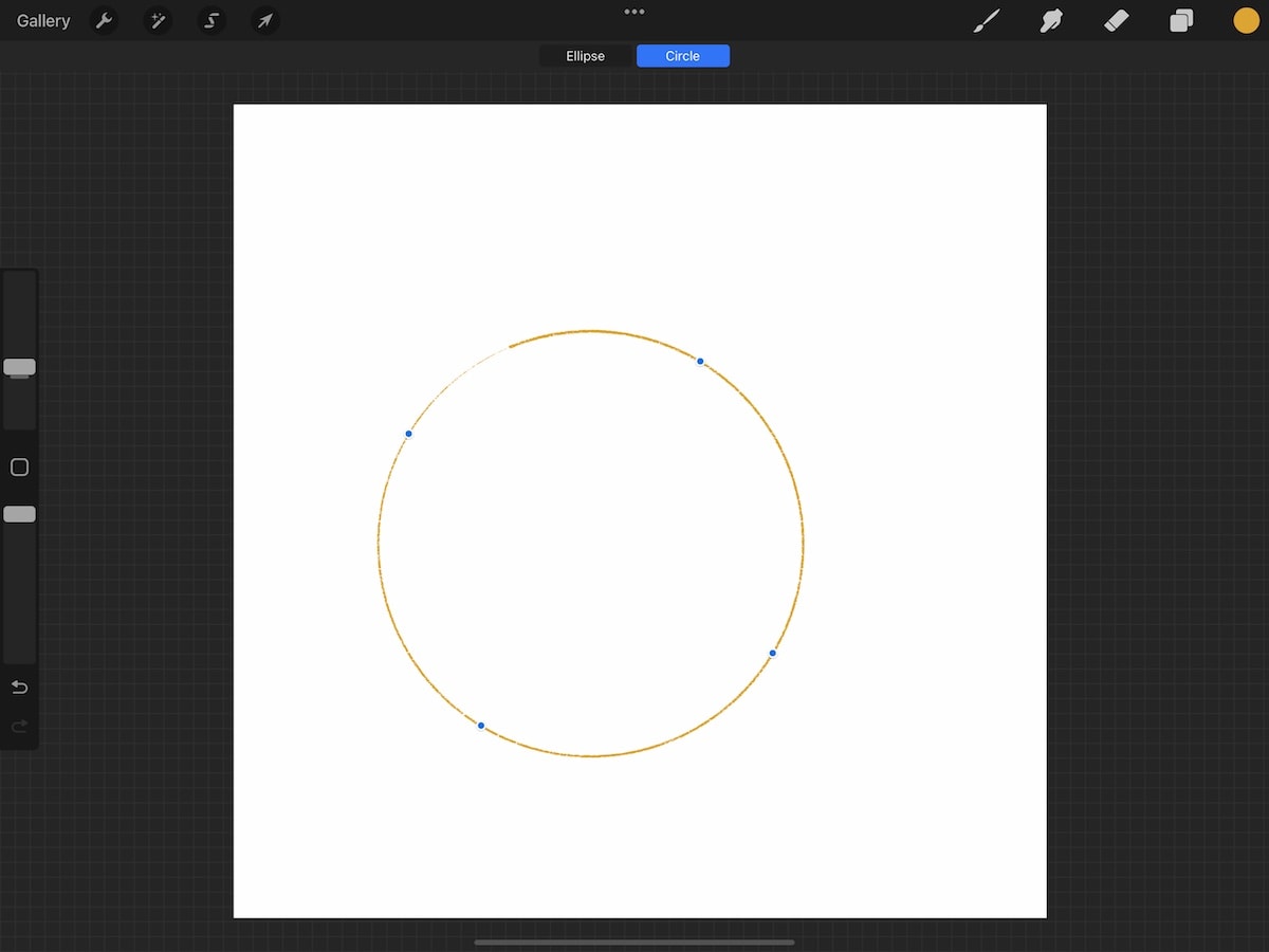 How to Make a Perfect Circle in Procreate Ebb and Flow Creative Co
