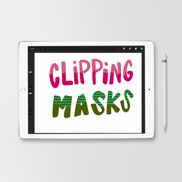 How to Use Clipping Masks in Procreate Ebb and Flow Creative Co