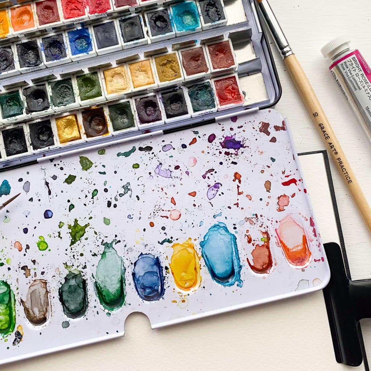 Easy Watercolor Painting WarmUp Ideas Ebb and Flow Creative Co