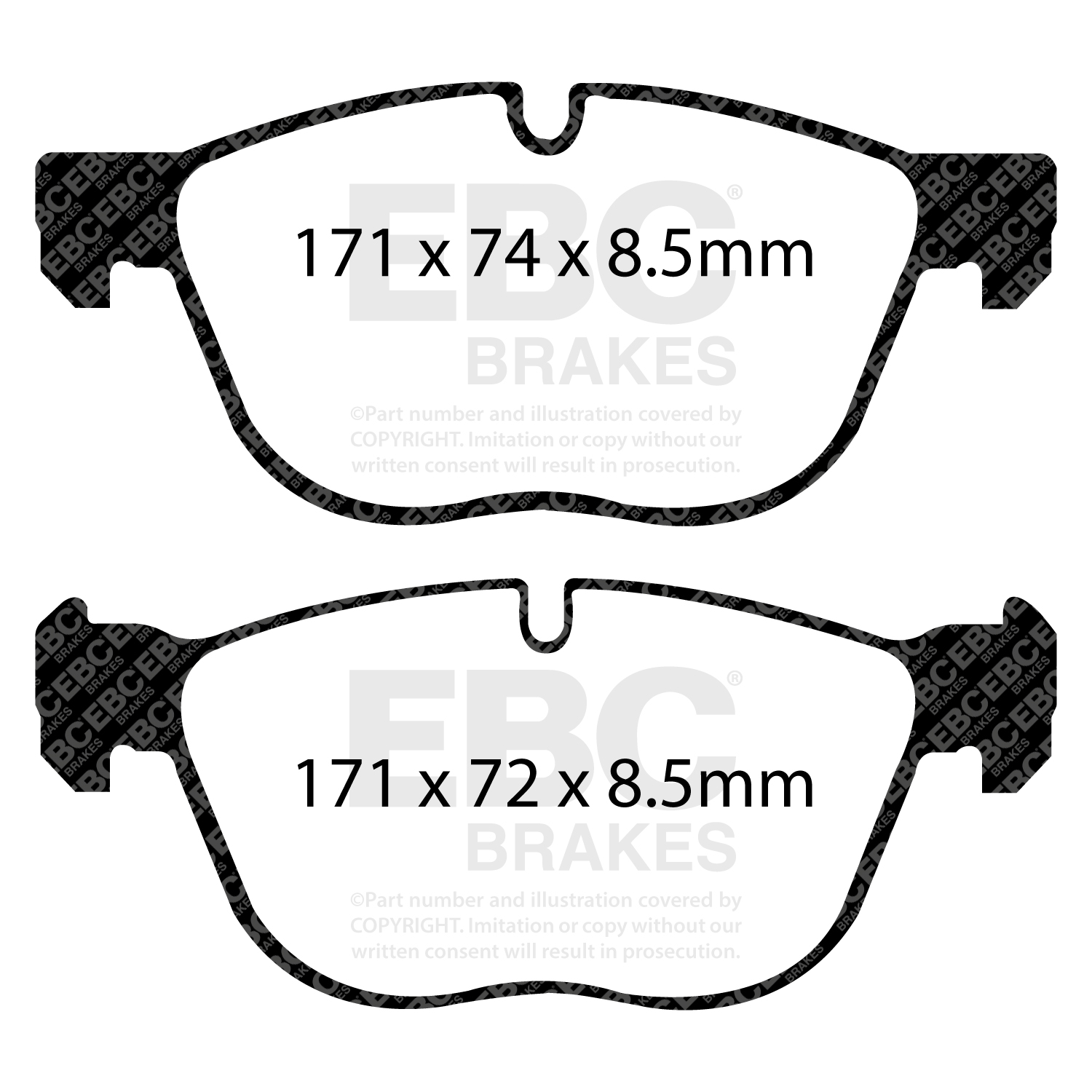 EBC Ultimax Brake Pad OE Replacement Set | EBC Brakes Direct