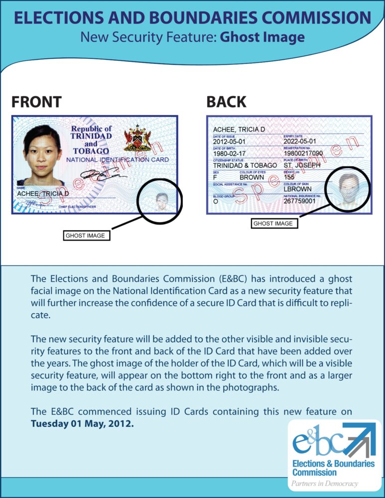 ID Card New Features Elections And Boundaries Commission