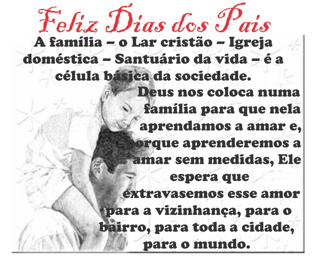 Feliz Dia dos Pais!!!