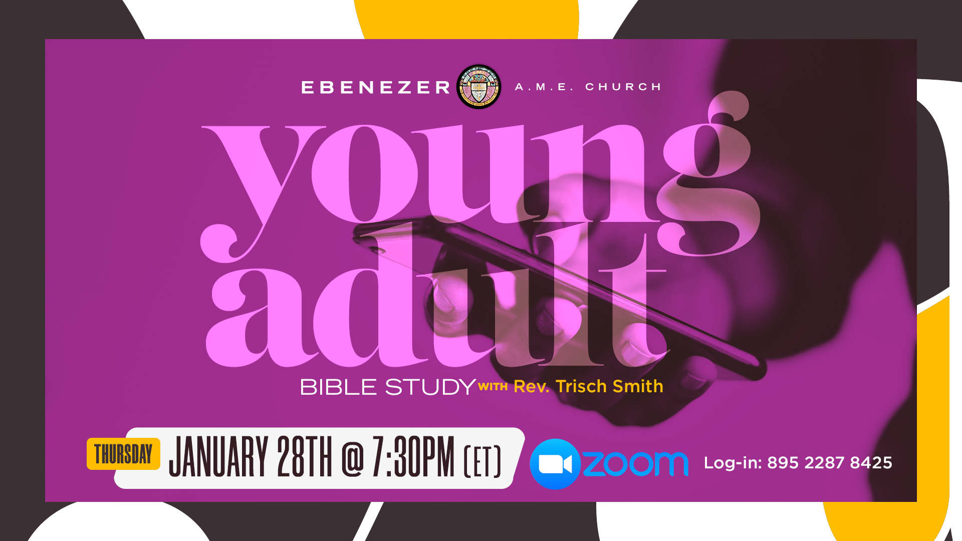 Young Adult Bible Study Ebenezer A.M.E. Church