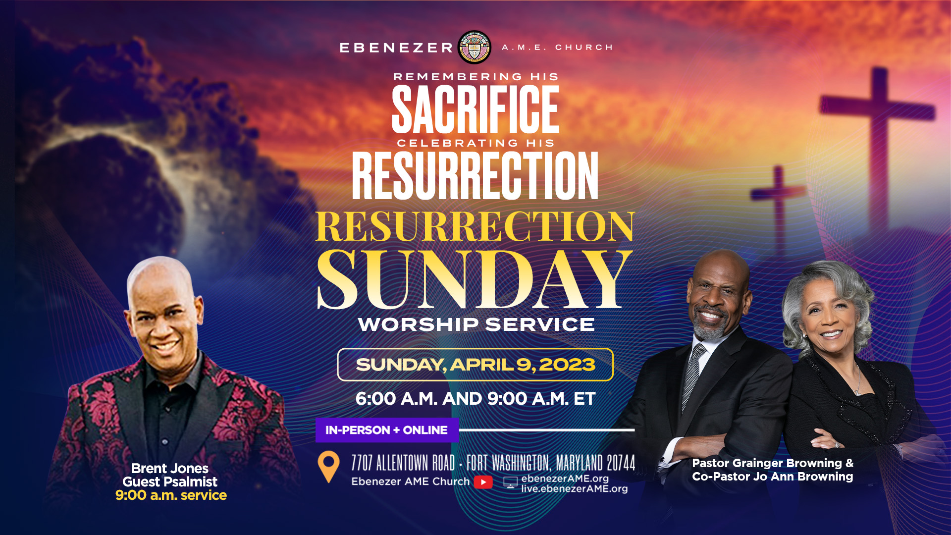 Resurrection Sunday 2023 Ebenezer A.M.E. Church